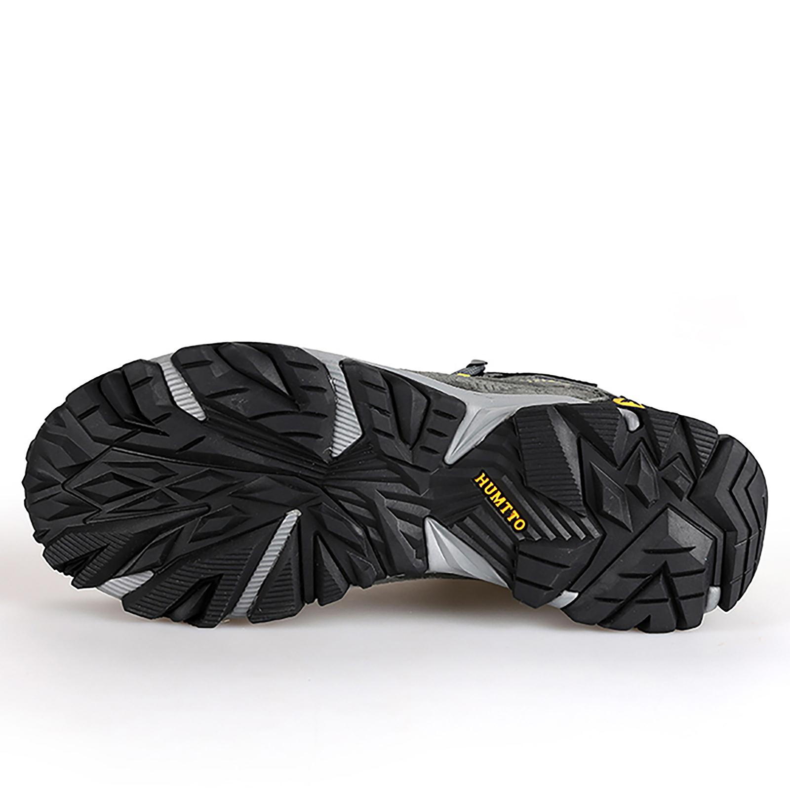 Giày đi bộ đường dài đi bộ đường dài giày thể thao không thấm nước cho nam giới trekking boot Color: Khaki 3520 Shoe Size: 6.5