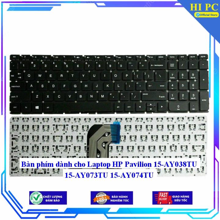 Bàn phím dành cho Laptop HP Pavilion 15-AY038TU 15-AY073TU 15-AY074TU - Hàng Nhập Khẩu
