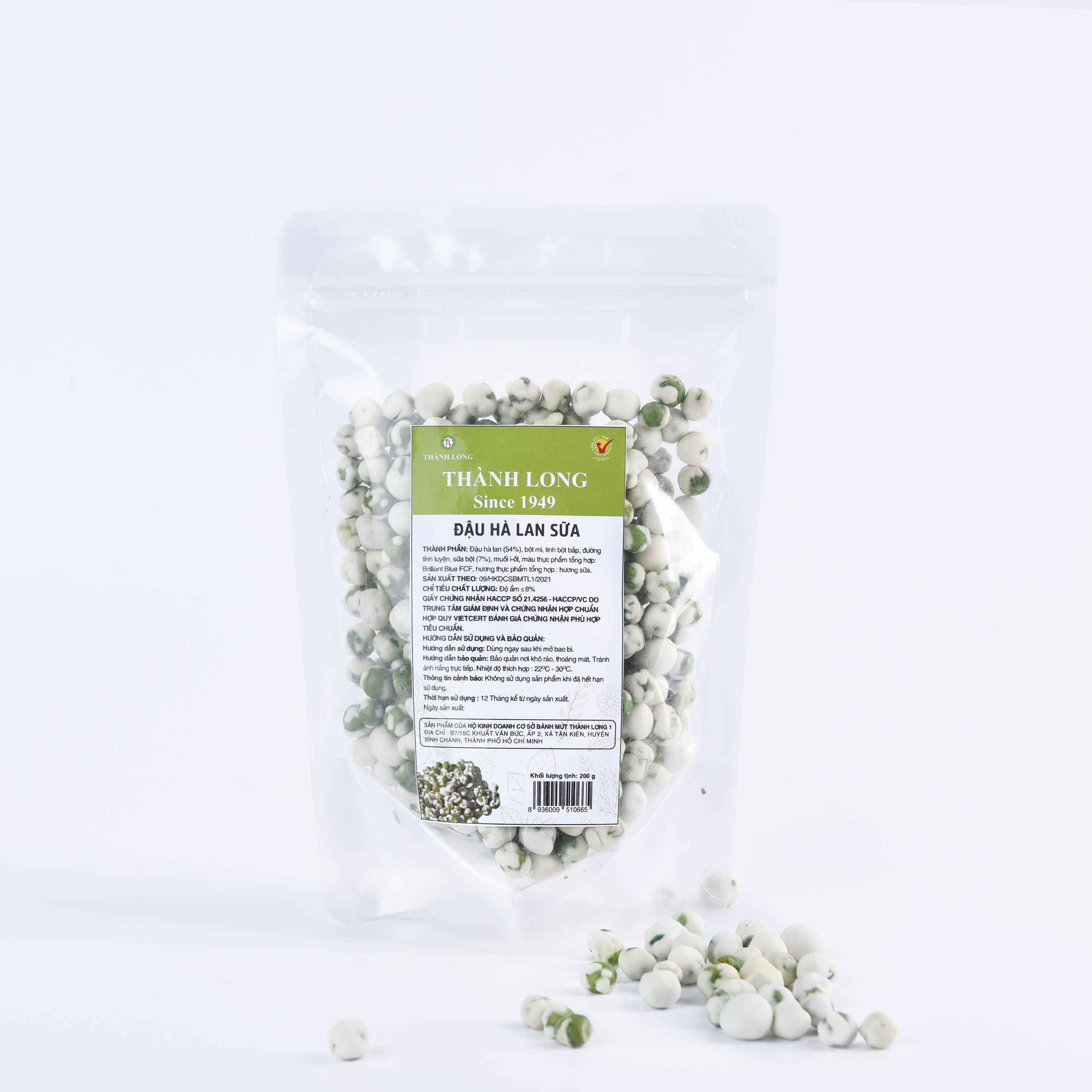 ĐẬU HÀ LAN SỮA THÀNH LONG 500G - VIỆT NAM