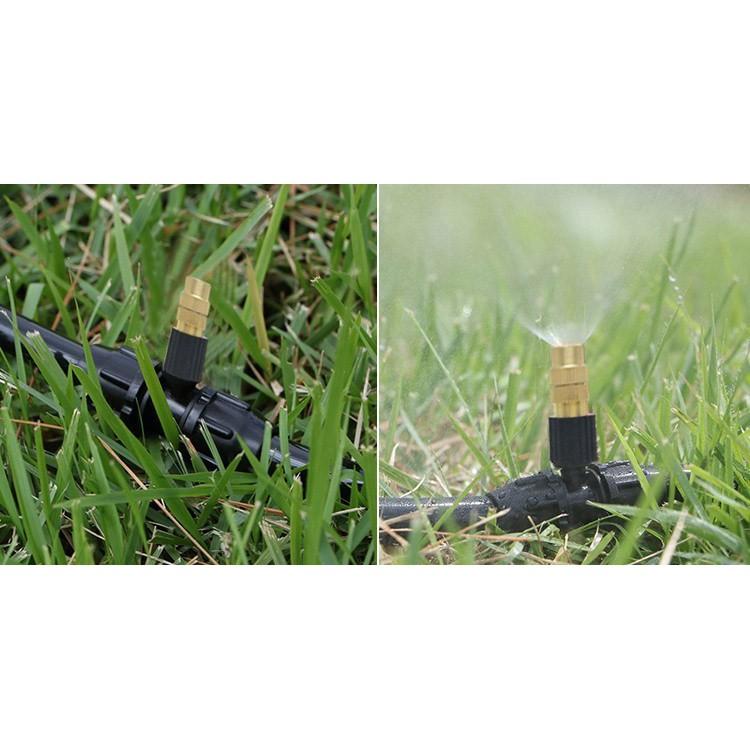 Bộ KIT Phun Sương Tưới Cây 20 Béc Bằng Đồng