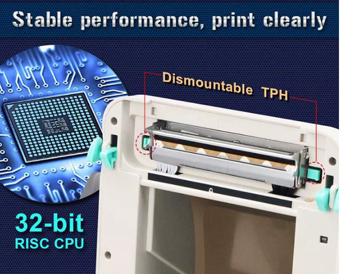 Máy In Đơn Hàng TMĐT Xprinter XP- 470B,Máy in tem nhãn-mã vạch chính hãng, máy in vận đơn / Cổng USB-tốc độ in 152mm/s-Hàng Chính Hãng