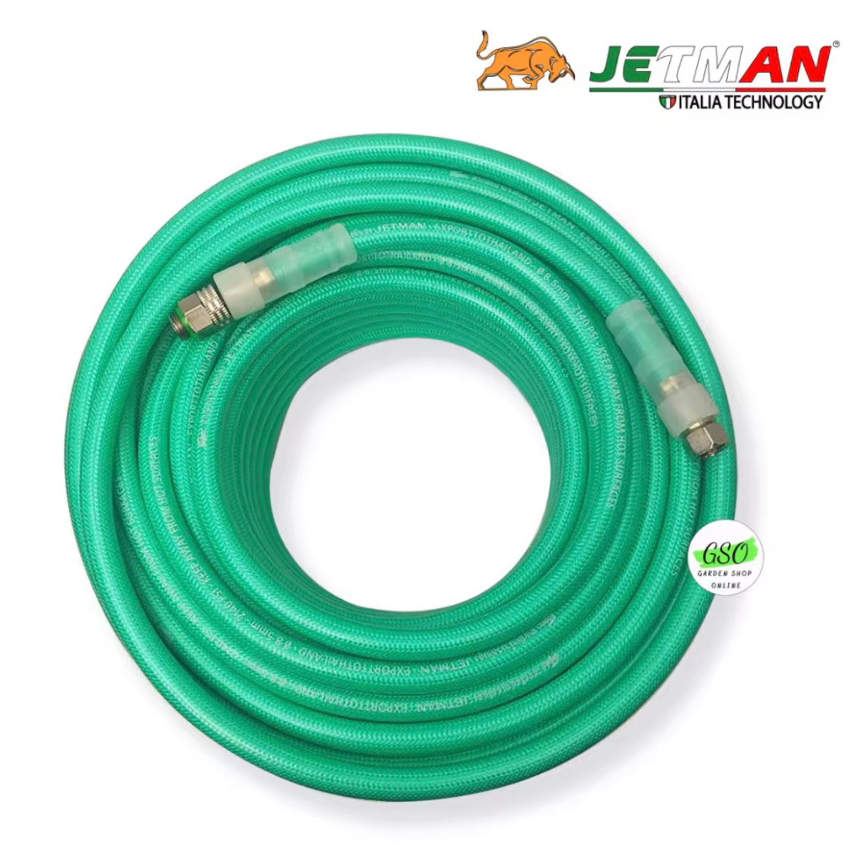 Dây phun áp lực cá sấu hiệu JETMAN - bền bỉ - chất lượng cao- dùng phun thuốc, xịt rửa xe kích cỡ 8.5MM