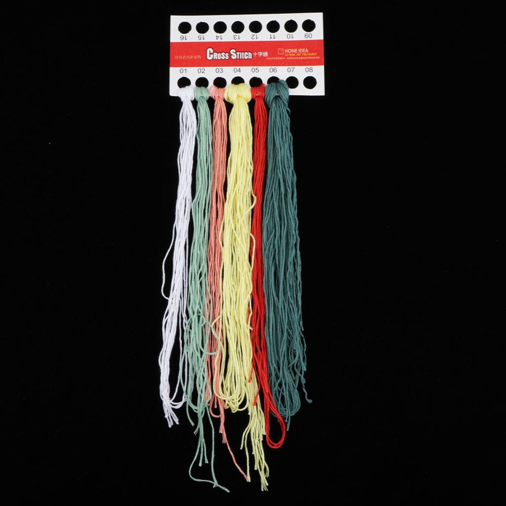 Full Range of Embroidery Starter Kit Bouquet Cross Stitch Crafts Style 1