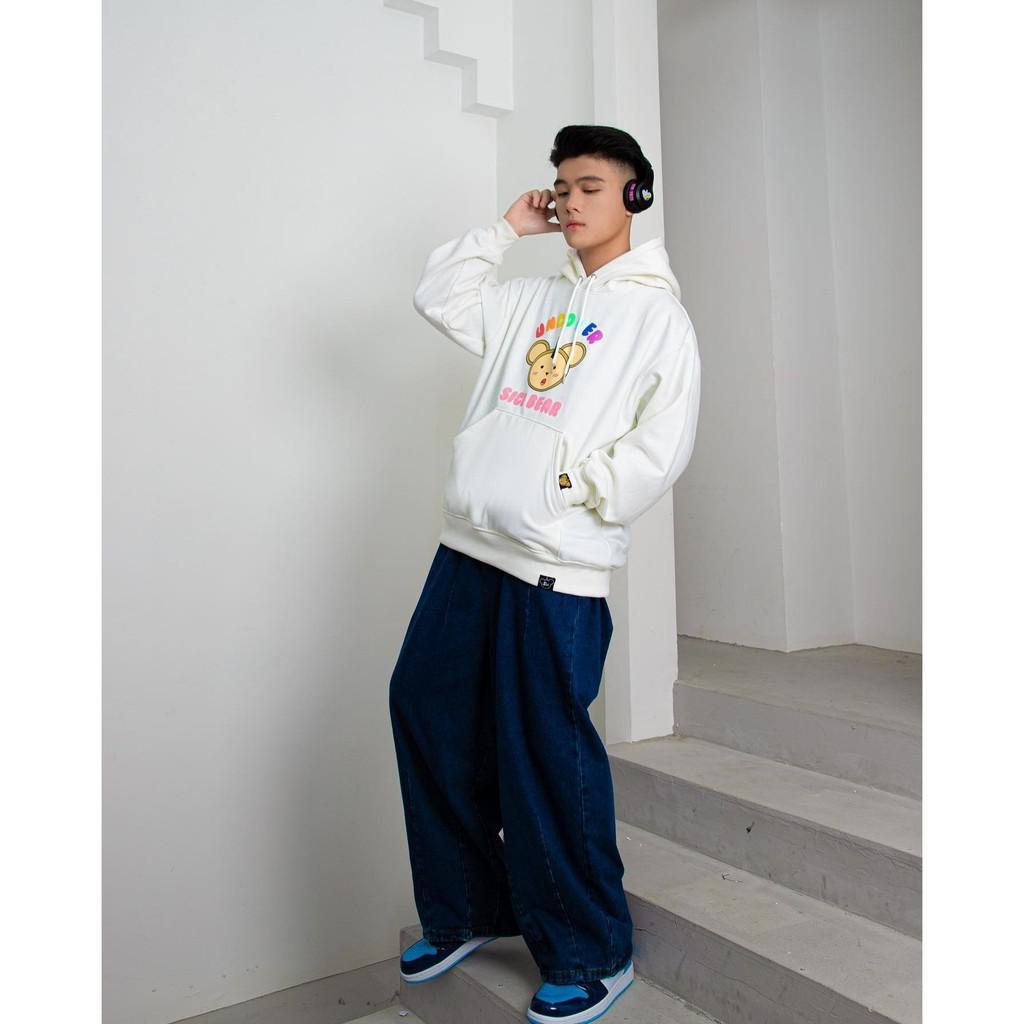 Áo Hoodie Nỉ Bông UNCOVER SICI BEAR Unisex