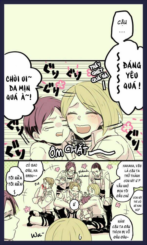 tấn công người khổng lồ - doujinshi eren x mikasa chapter 46 13