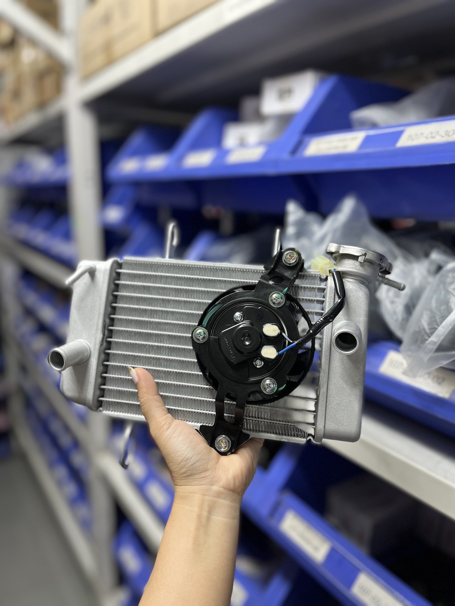 Bộ tản nhiệt Exciter 135 chính hãng Yamaha