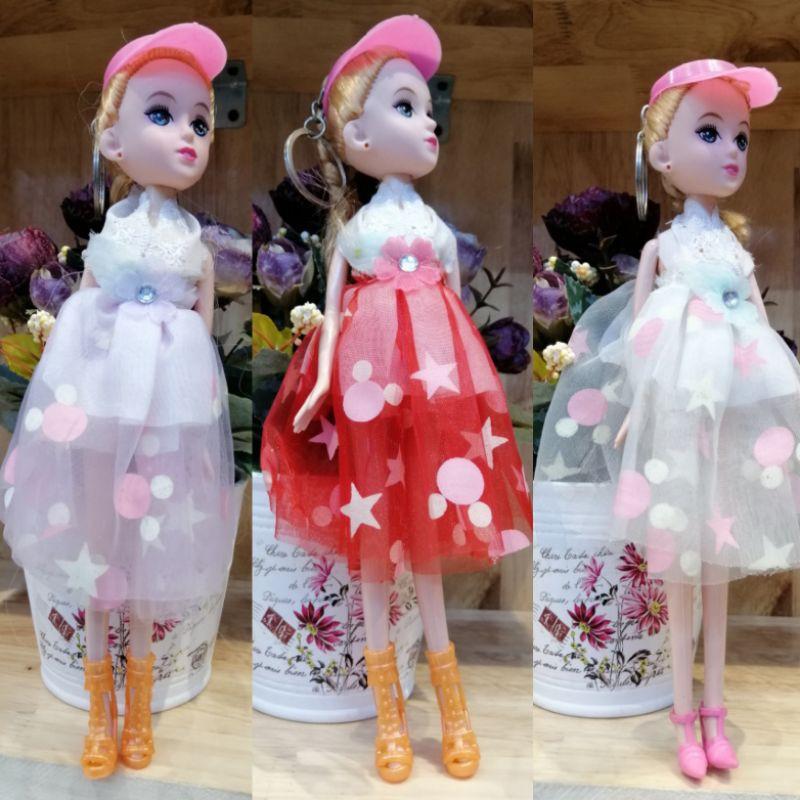 BÚP BÊ CHIBI SIZE 24CM VÁY ĐƠN GIẢN TỔNG HỢP 3 KIỂU