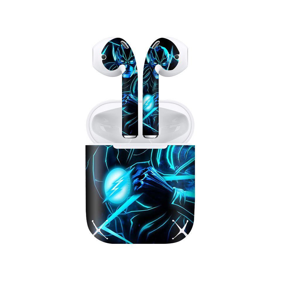 Miếng dán skin cho AirPods in hình The Flash -SAH0049 (AirPods ,1 2, Pro, TWS, i12)