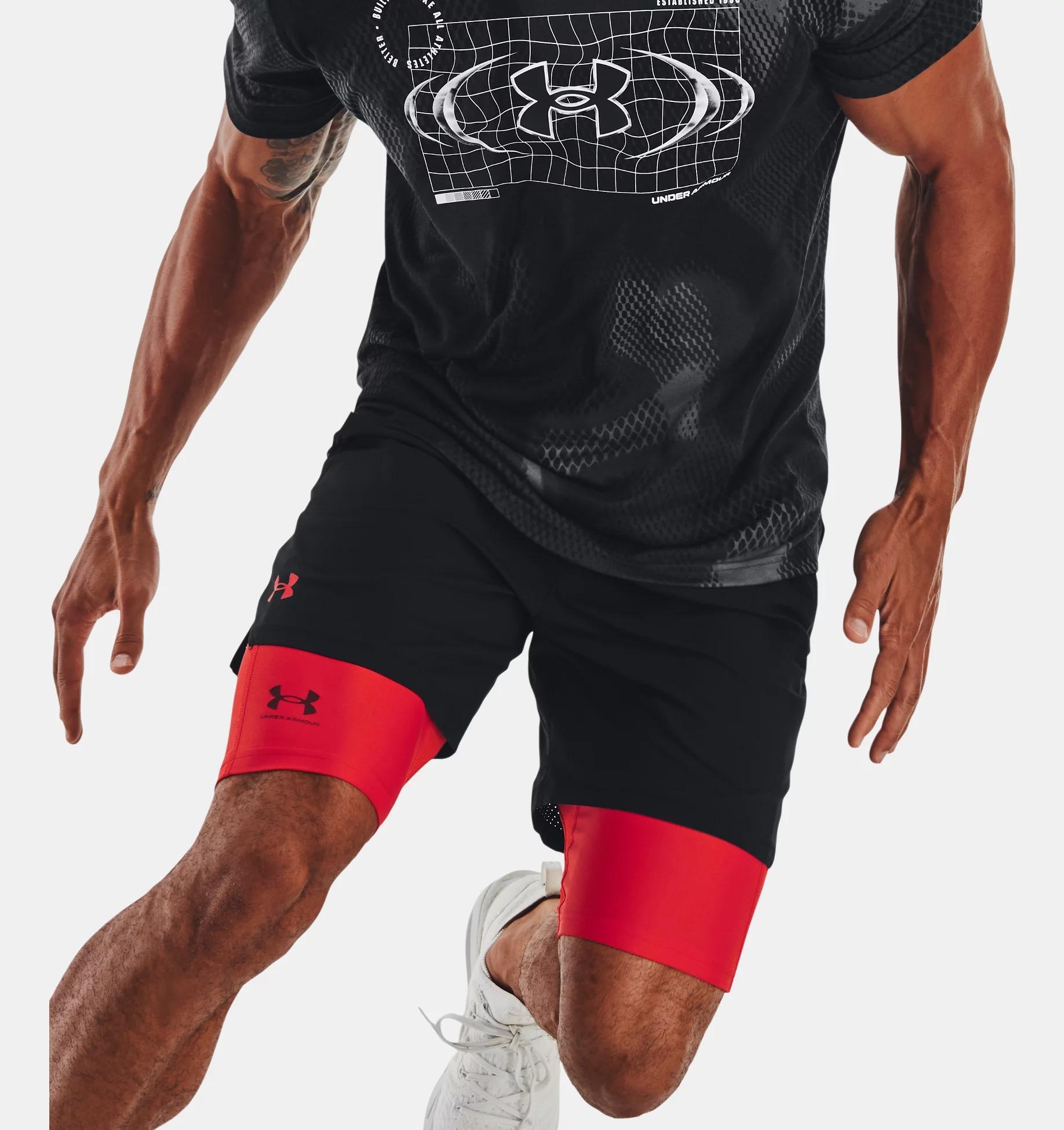 Quần ngắn thể thao nam Under Armour Front Of Cla Training - 1373718-002