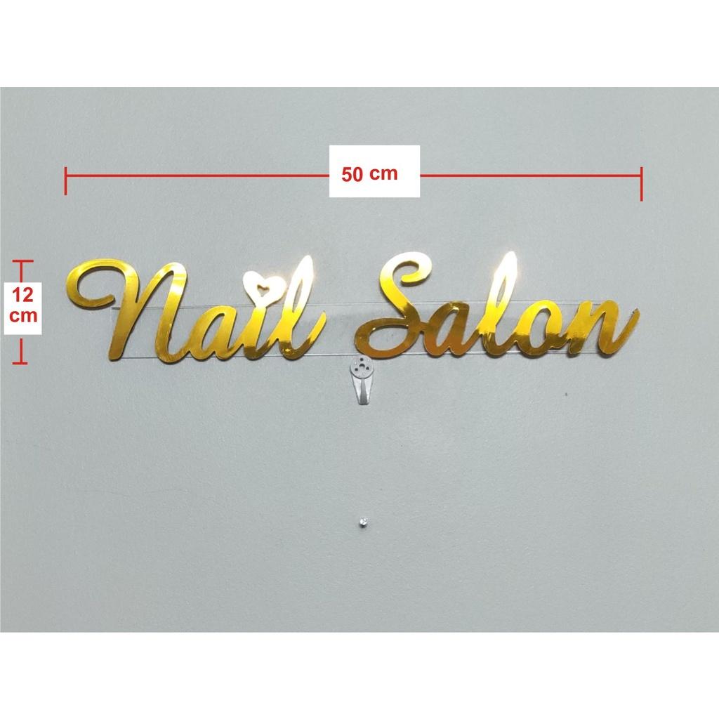 Kệ nail để sơn trang trí 5 tầng - vừa để sơn vừa trang trí shop nail