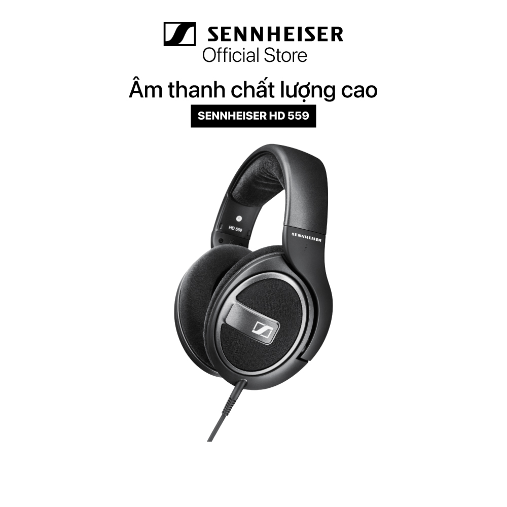 Tai Nghe Chụp Tai Sennheiser HD 559 - Hàng Chính Hãng