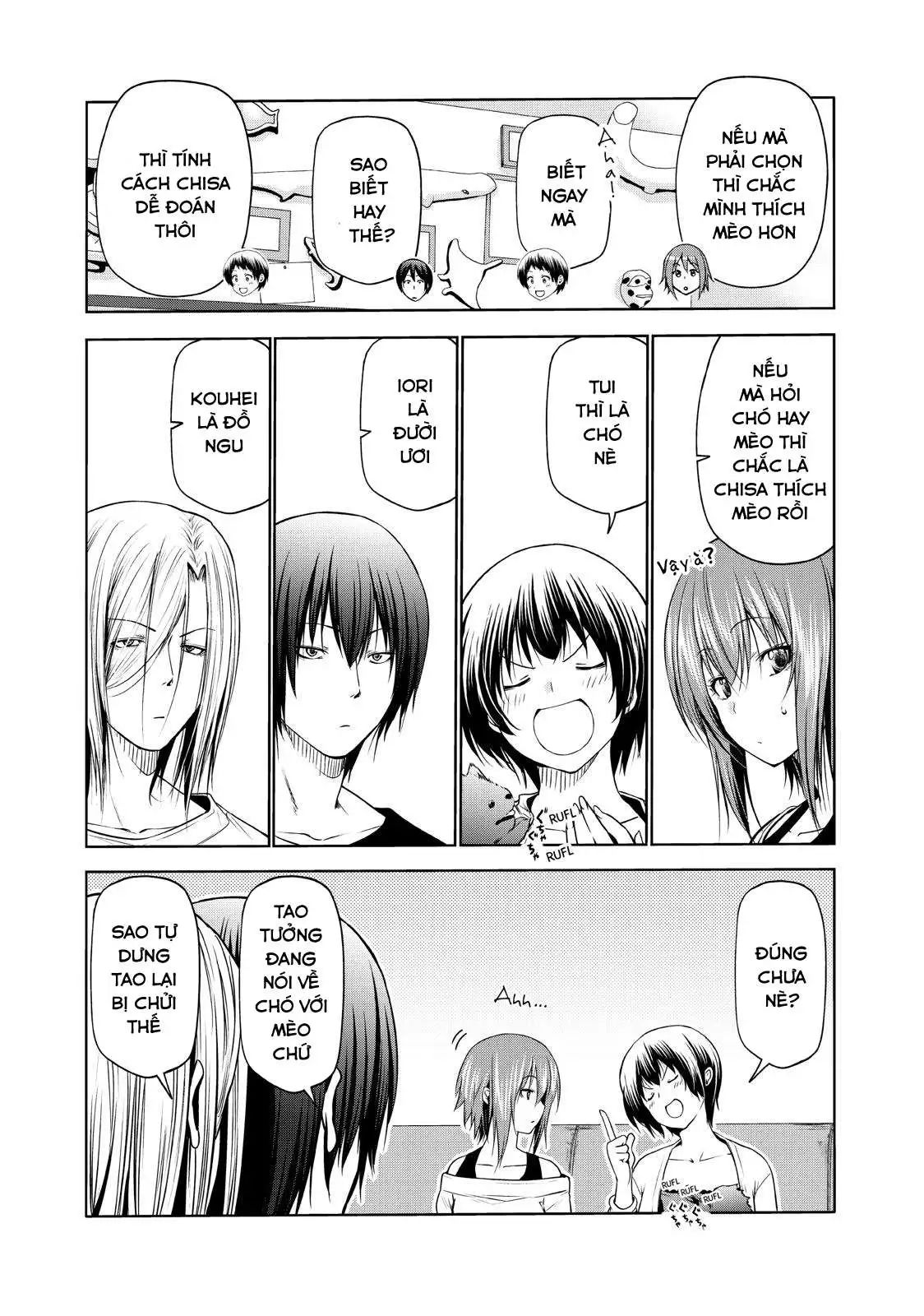 cô gái thích lặn - grand blue chapter 64.5 6