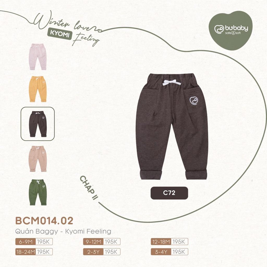 Quần Baggy Bu, Bu baby Feeling cho bé 6m - 4Y