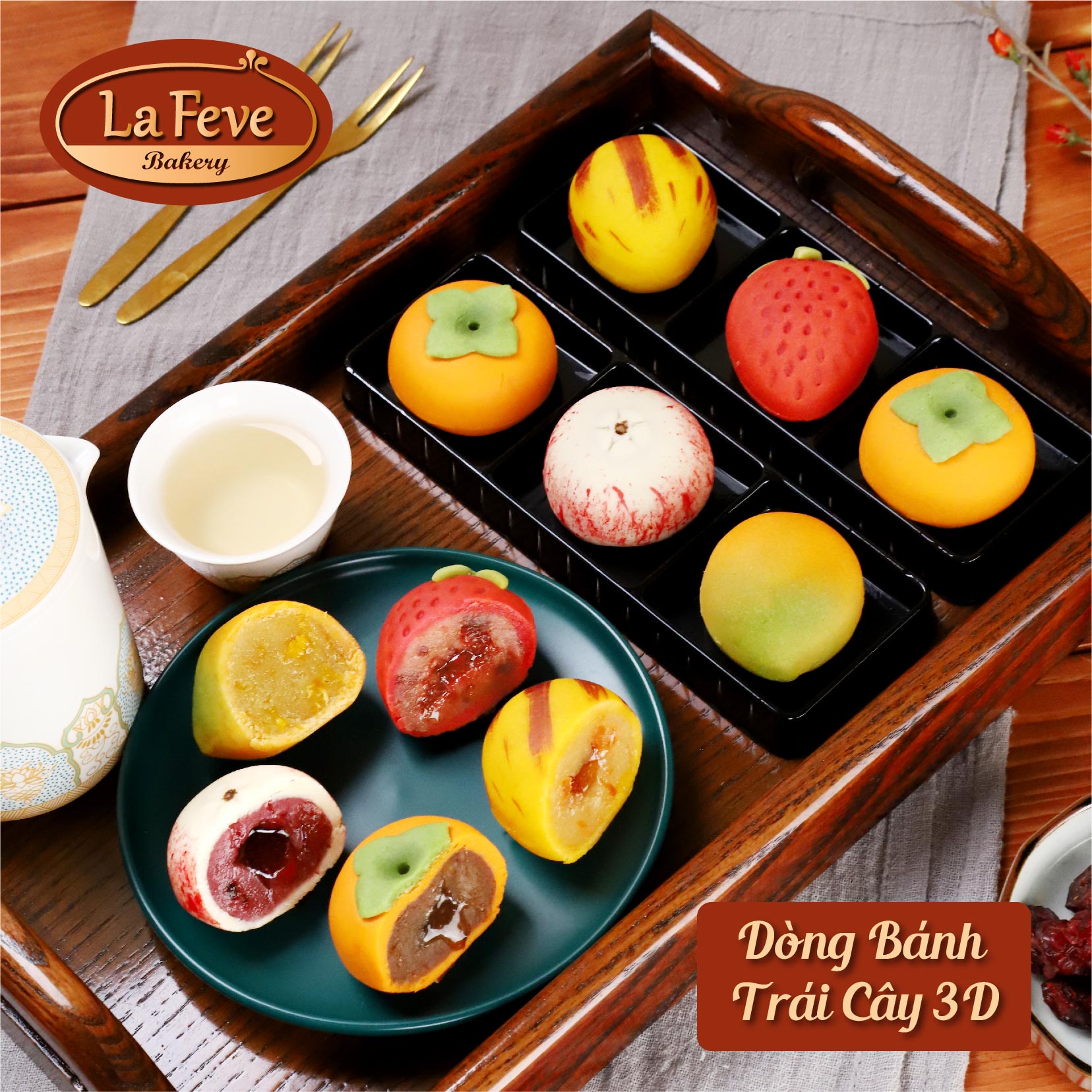 Bánh Trung Thu Lafeve - Lễ Hộp OL01