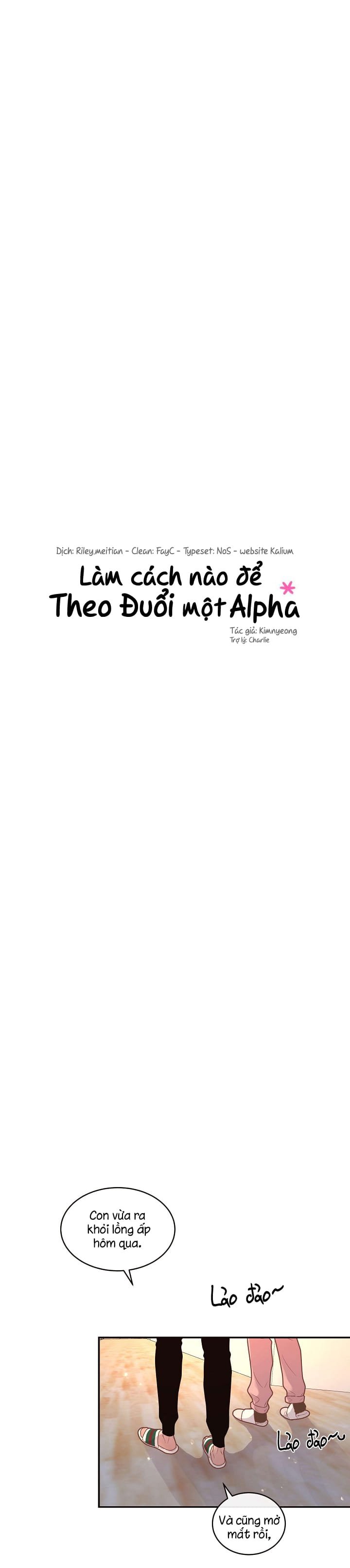 làm cách nào để theo đuổi một alpha? chapter 78 5