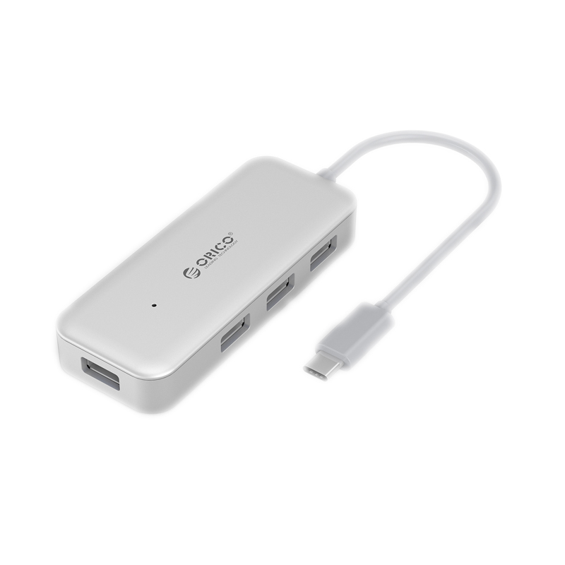 Bộ Chia 4 Cổng USB 3.0 Orico TC4U-U3-SV - Hàng Chính Hãng