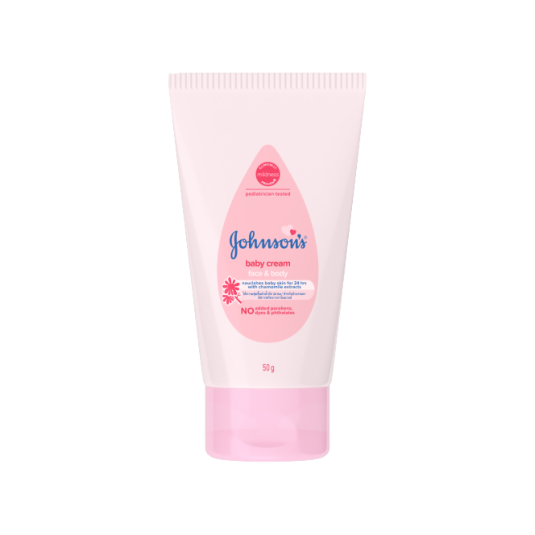 Kem dưỡng da chứa cúc La Mã Johnson's Baby Cream 50g