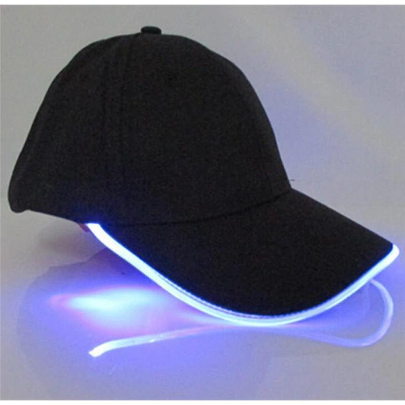 (M07) Mũ vải thể thao có đèn LED phát sáng