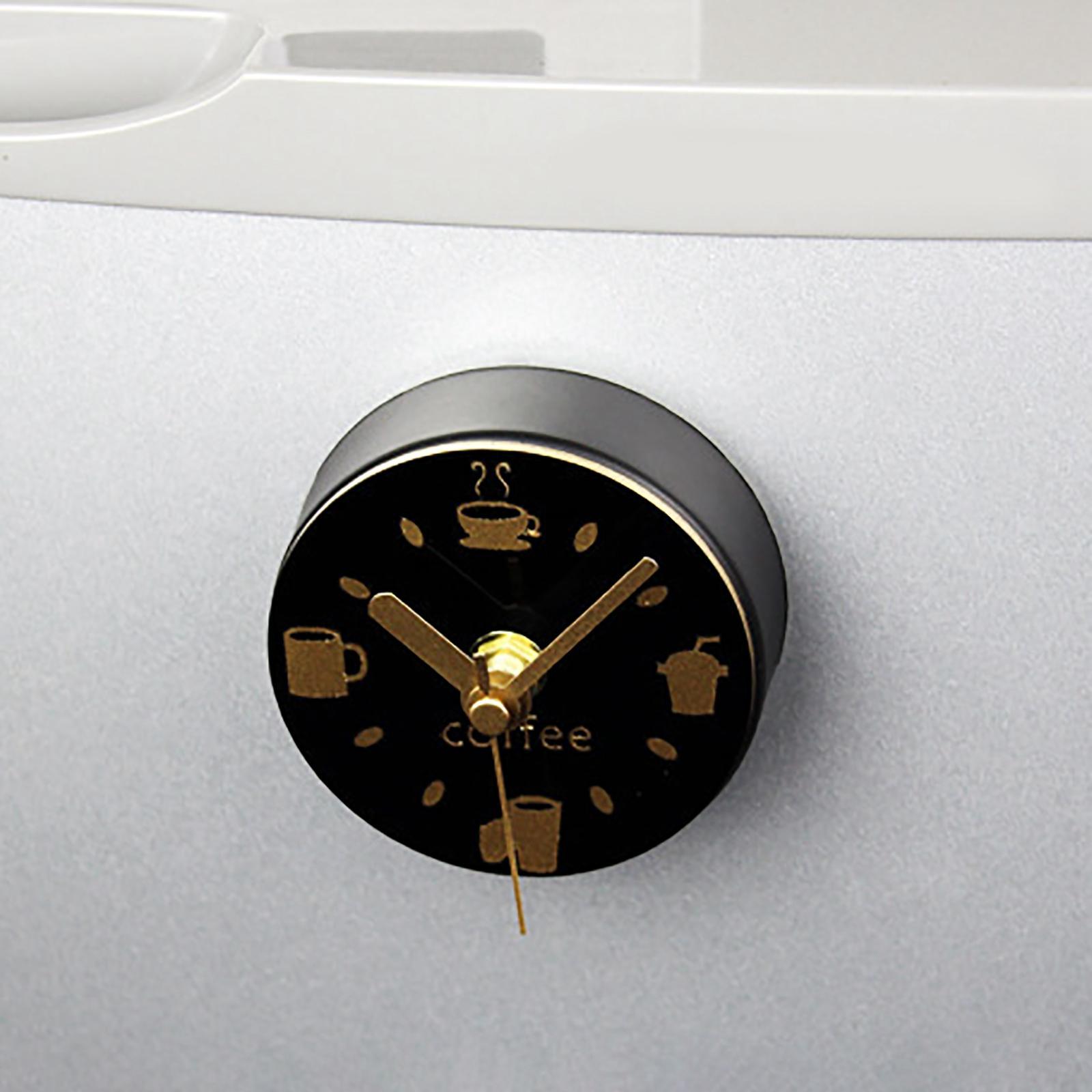 Fridge Clock for Home Kitchen Sticker Portable Decorative