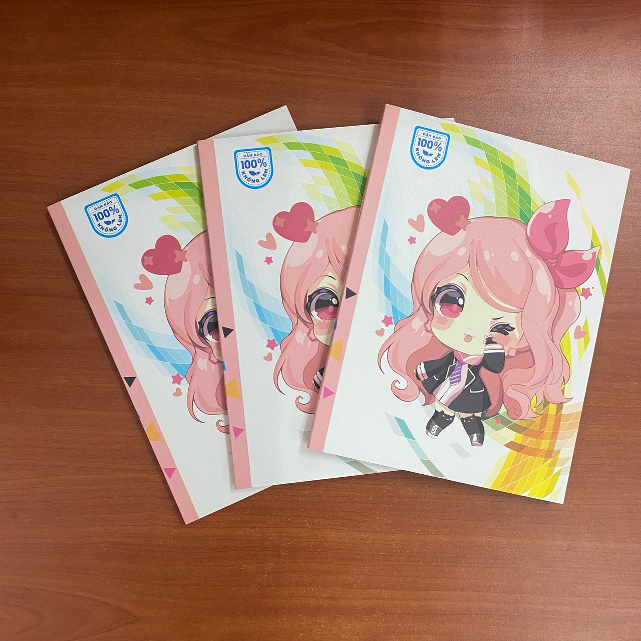 Tập Học Sinh Vanlangbooks 96 Trang (Định Lượng 100 - 4 Ôly) - Chibi Girl - Vanlangbooks