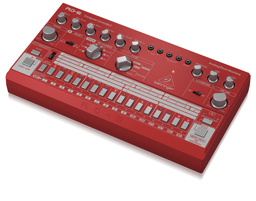 Behringer Drum Machines RD-6-RD- Hàng Chính Hãng