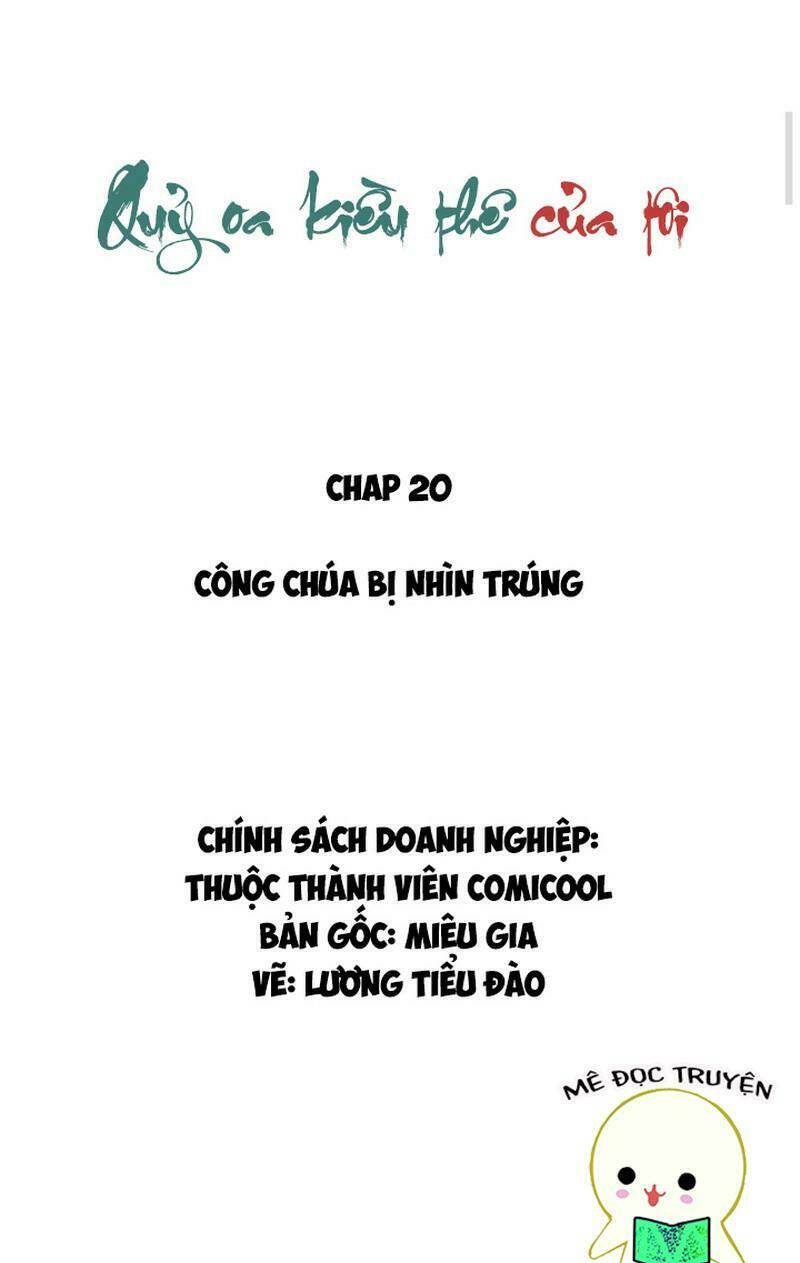 quỷ oa kiều thê của tôi chapter 20 2