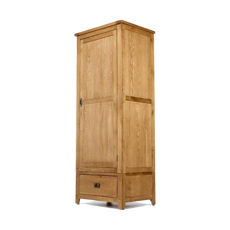 Tủ quần áo Rustic 1 cánh gỗ sồi