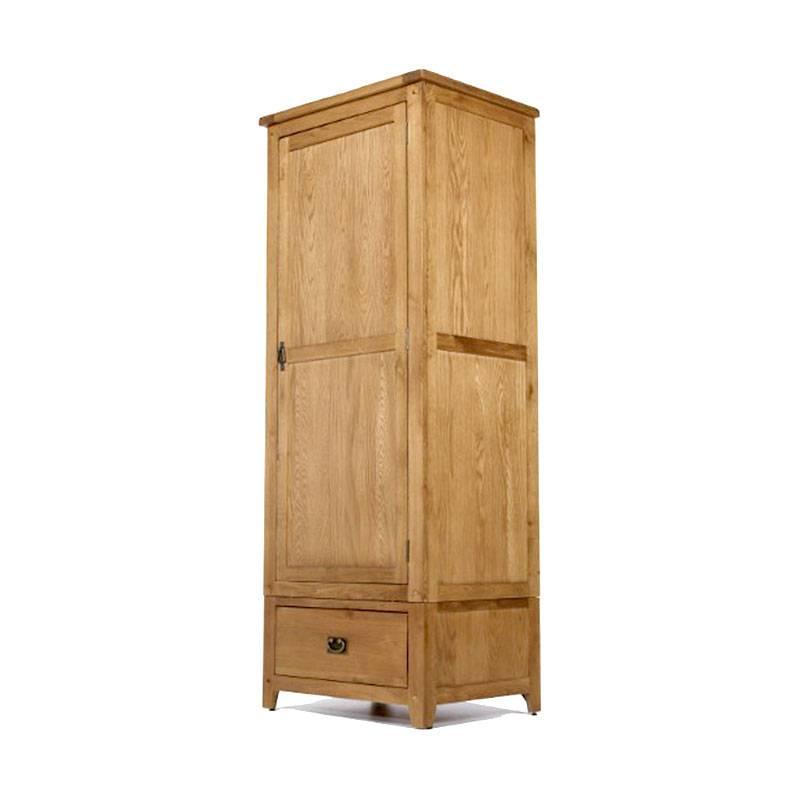 Tủ Quần Áo Rustic 1 Cánh Gỗ Sồi IBIE (75 x 57 x 195 cm)