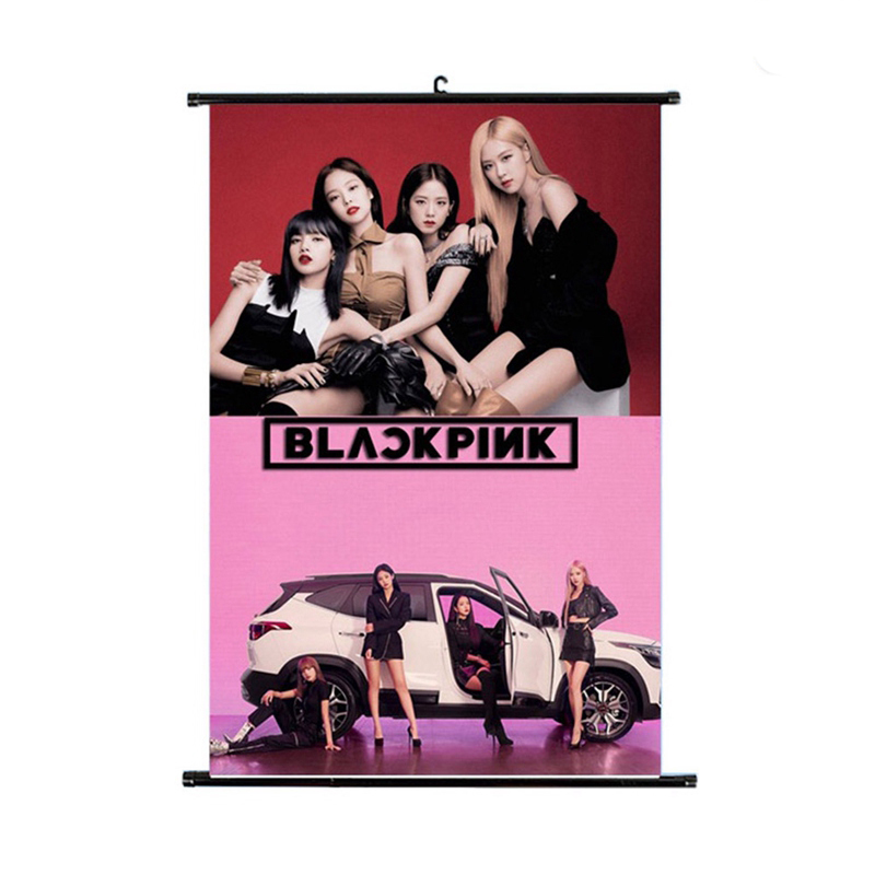 Tranh cuộn BlackPink tranh vải treo tường