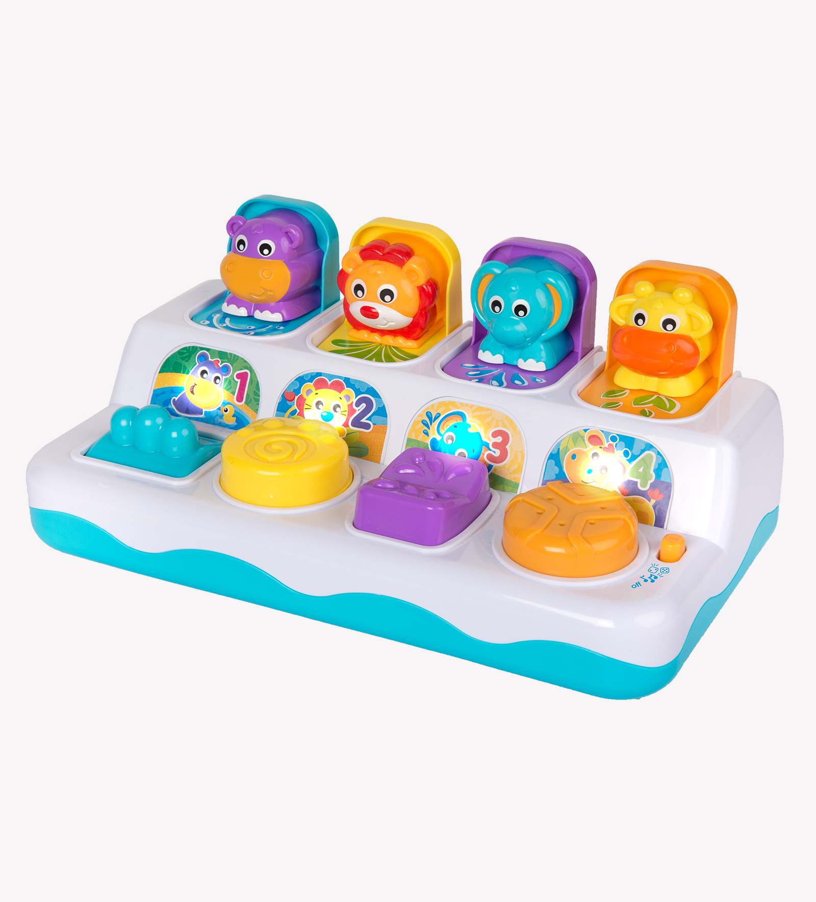 Đồ Chơi Những Người Bạn Rừng Xanh Phát Nhạc Có Đèn Playgro, Cho Bé Từ 12 Tháng