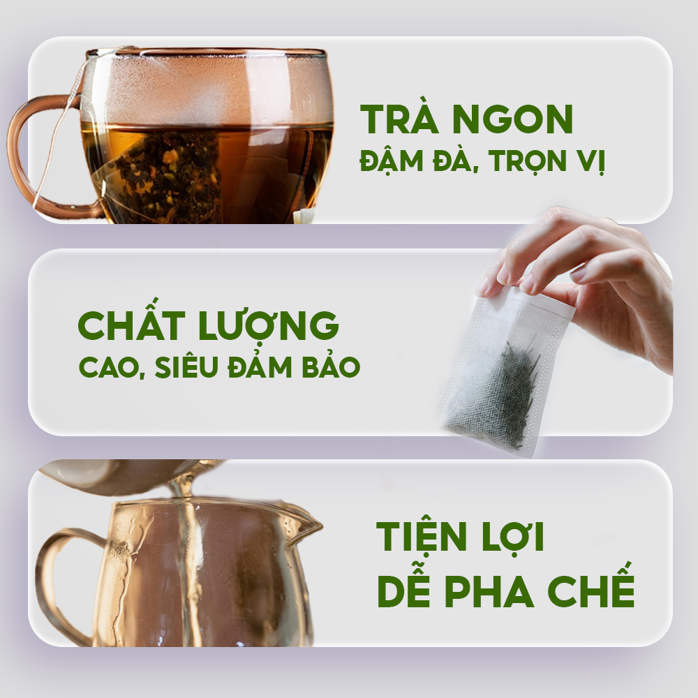 Trà Thảo Mộc Cúc Hoa - Bảo Long - Hàng Chính Hãng