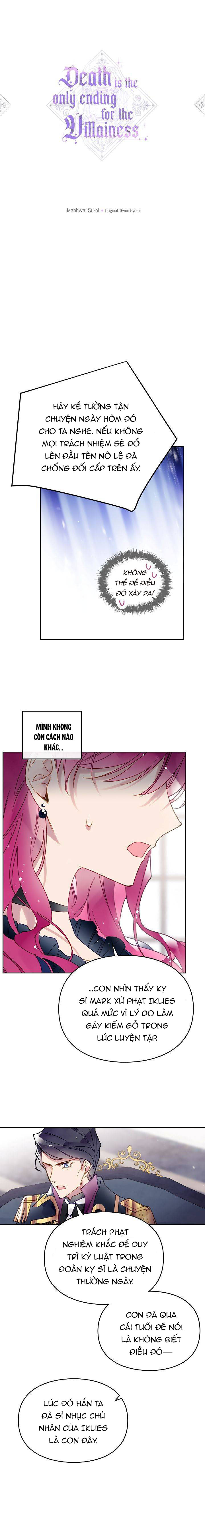 kết thúc của nhân vật phản diện chỉ có thể là cái chết chapter 50 1