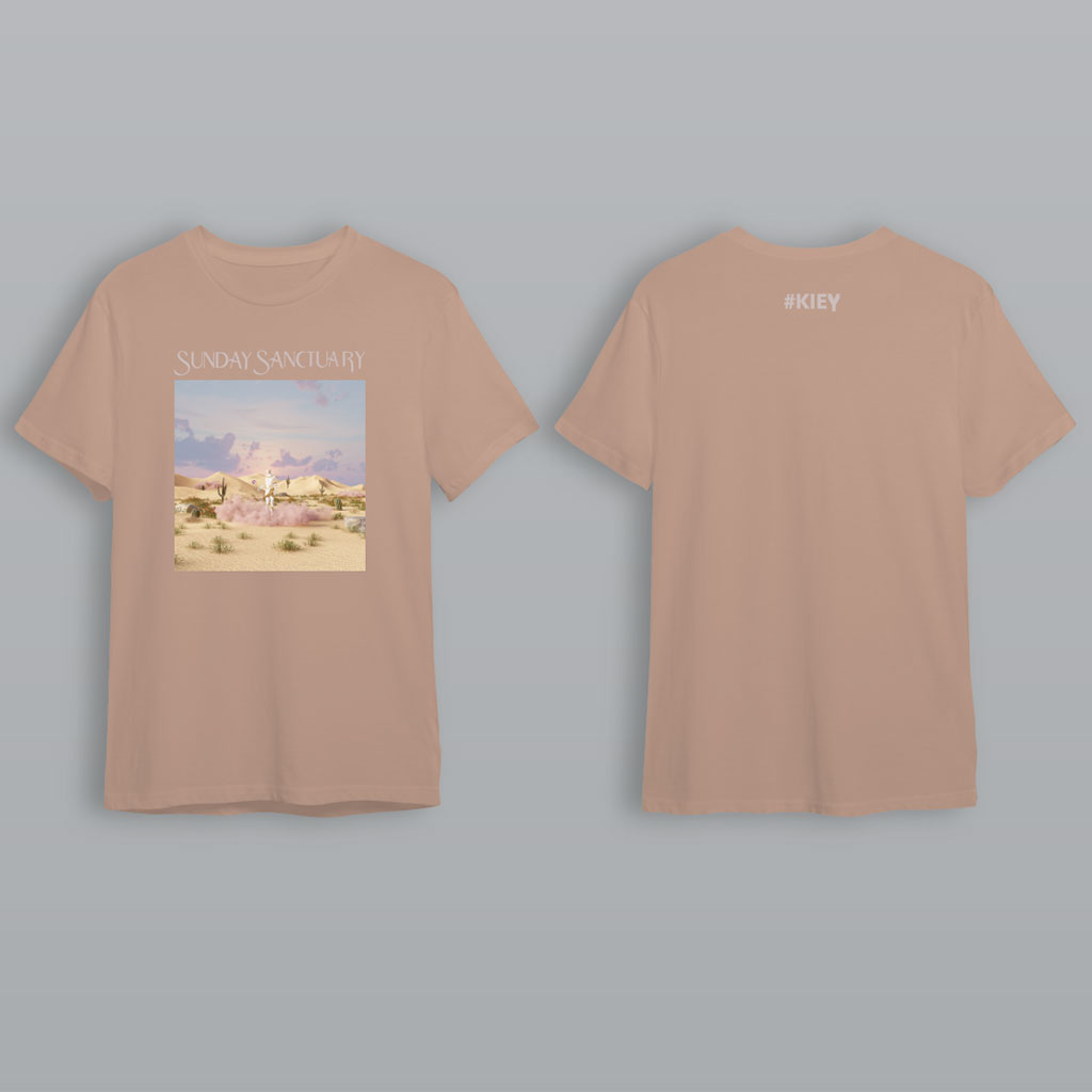 LazMall [BST đặc biệt BITI'S X KIEY]  Áo Thun Cotton Biti's Kiey Unisex Brown Desert T-Shirt BOU001400NAU (Nâu) -  XXL 63-&gt;70kg