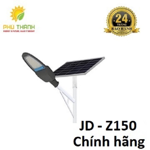 Đèn đường năng lượng mặt trời 150W Z150 , có cần đèn, có điều khiển từ xa