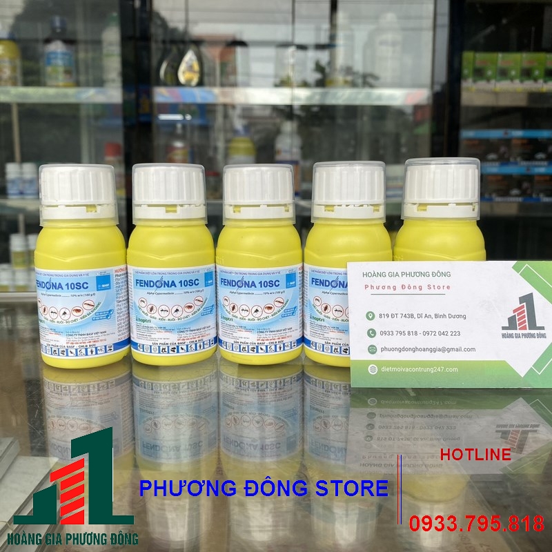 Thuốc diệt muỗi FENDONA 10SC _ chai 50ml