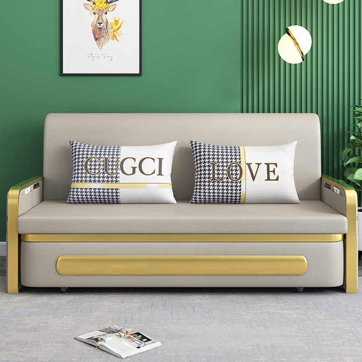 Giường sofa gấp gọn, sofa giường gấp gọn cao cấp có ngăn chứa đồ