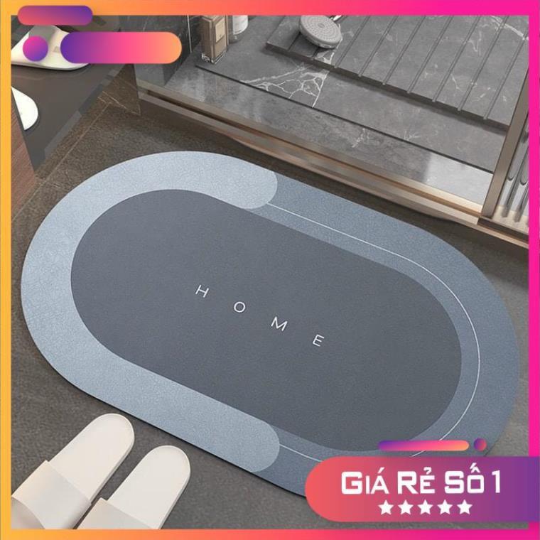 Thảm Lót Sàn Nhà Tắm Siêu Thấm HOME Chống Trượt Nhanh Khô