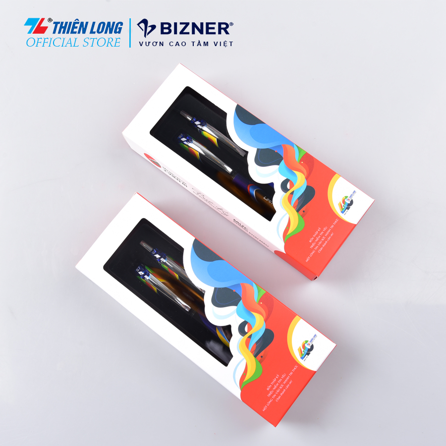 Bộ 2 Bút gel Thiên Long Bizner BIZ-KIT20/40years - Bút ký không phai màu