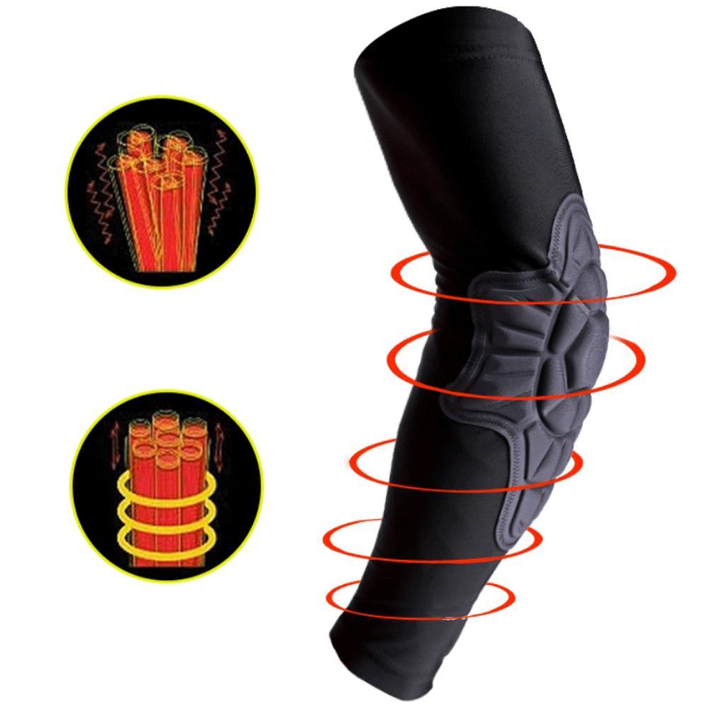 Elastic Elbow Support Compression Padded Brace Arm Sleeve Protector