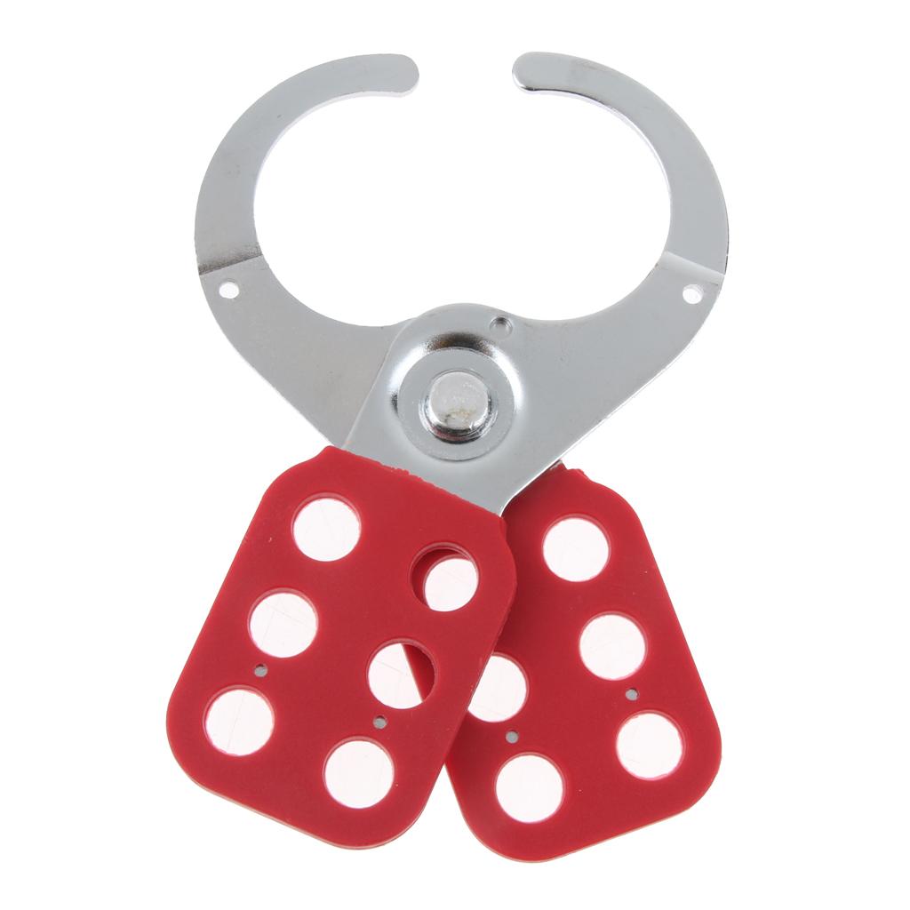 Bền Khóa Khóa Tagout Chốt Bấm, PA Thép Bọc Chốt Bấm, 1-1/2 Năm. Hàm Thông, An Toàn