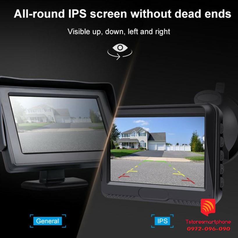 Màn hình taplo IPS AHD+camera lùi AHD FullHD cao cấp chất lượng cao siêu nét cho xe hơi.