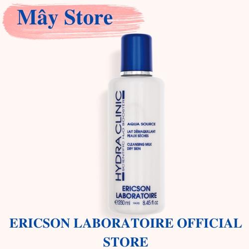 Sữa rửa mặt cấp ẩm mềm mượt dịu nhẹ cho da khô ERICSON HYDRA CLINIC AQUA SOURCE. Cleansing milk dry skin E794
