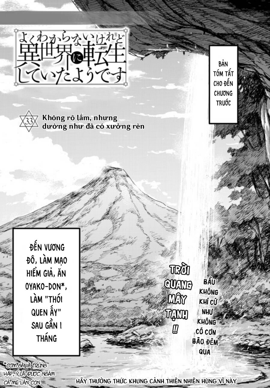 chuyển sinh thành con gái, tôi sẽ sinh tồn tại dị giới - yoku wakaranai keredo isekai ni tensei shiteita you desu chapter 33 1