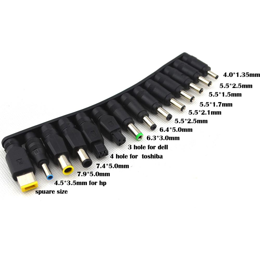 75 Chiếc Đa Năng Laptop DC Kết Nối Adapter Cắm AC DC Đầu Chuyển Đổi Jack Kết Nối Sạc Laptop Power Adap