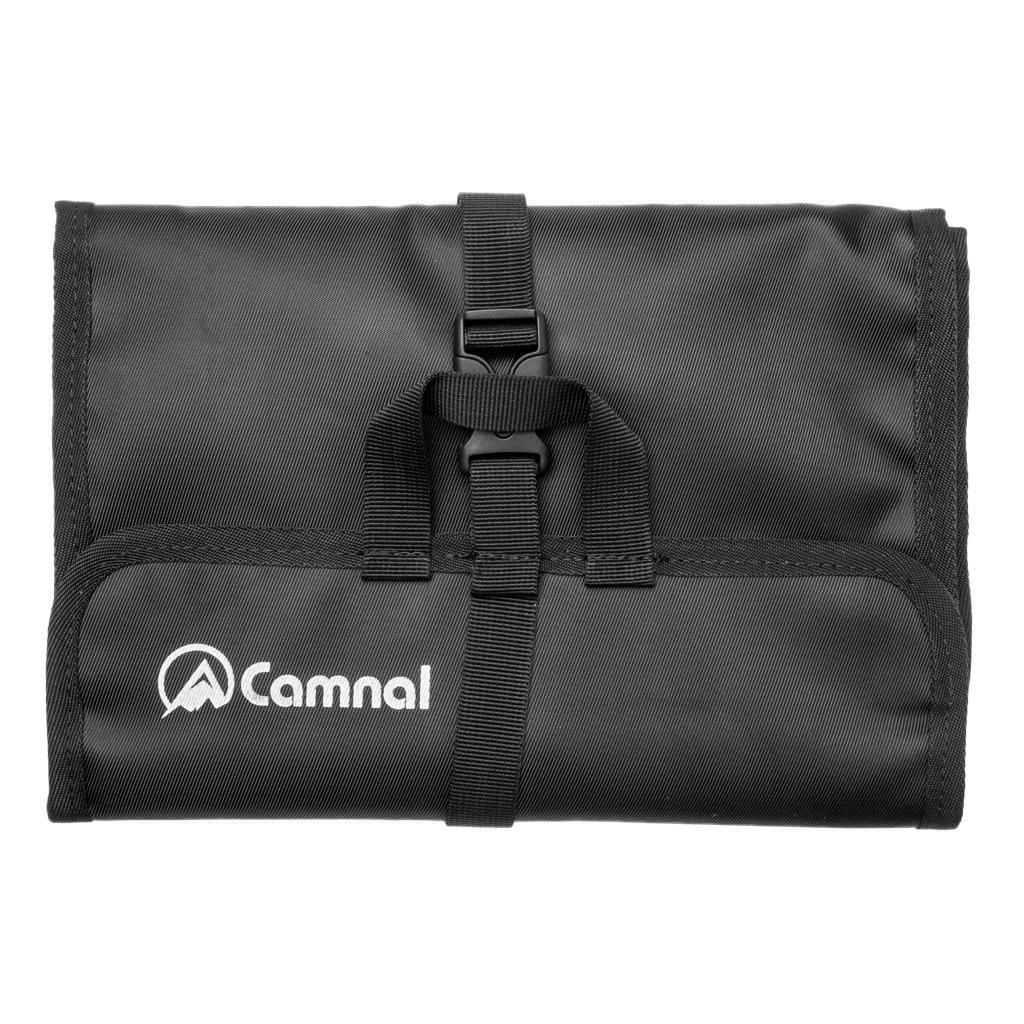 Rock Climbing Carabiner Storage Bag Hardware Buckle Holder Pouch Black