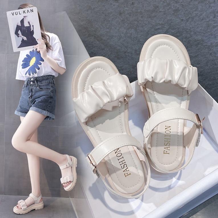 Giày sandal mã THS62 nhún đế chiến binh mũi hở