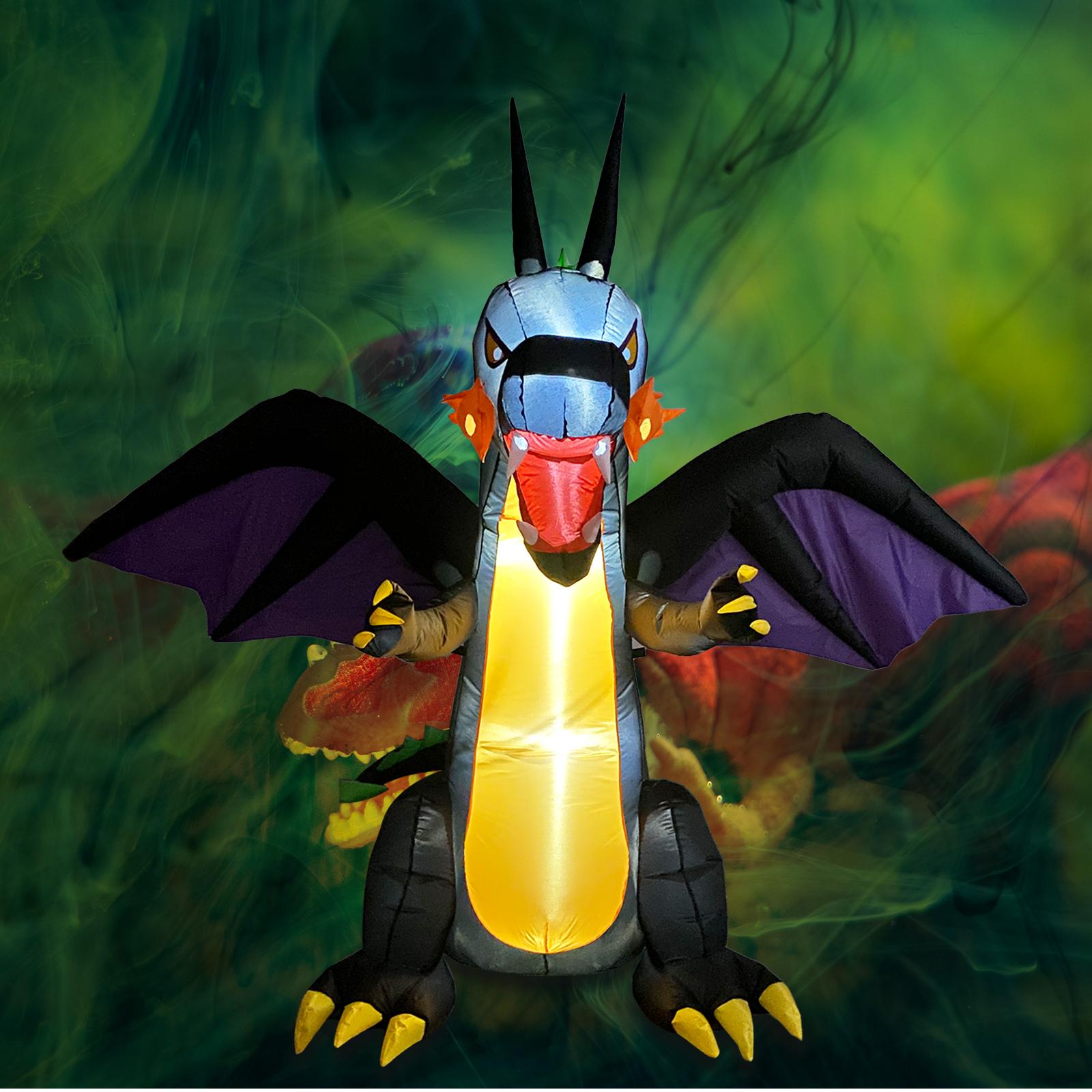 Dơi khủng long Halloween, để được ngoài trời, bơm hơi 6ft