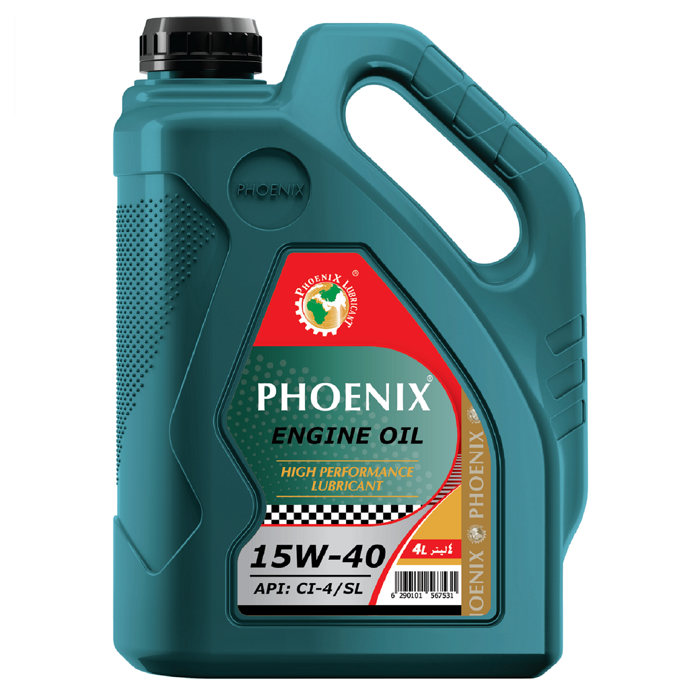 Dầu nhờn động cơ Phoenix 15W40 CI-4/SL 4L (Made in UAE)