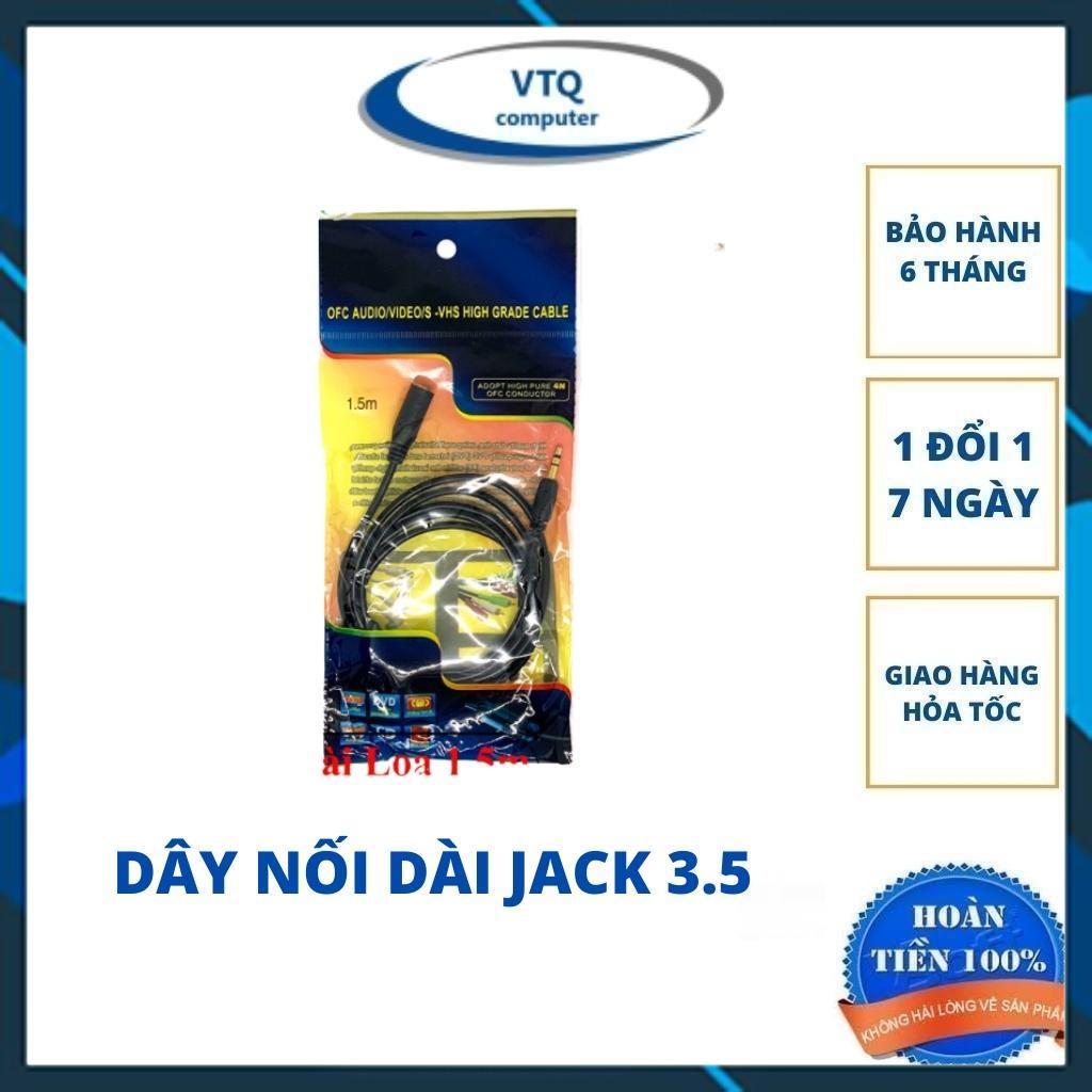 Dây nối dài tai nghe 3.5 ,dây nối loa Jack 3.5 1.5m,3m,5m