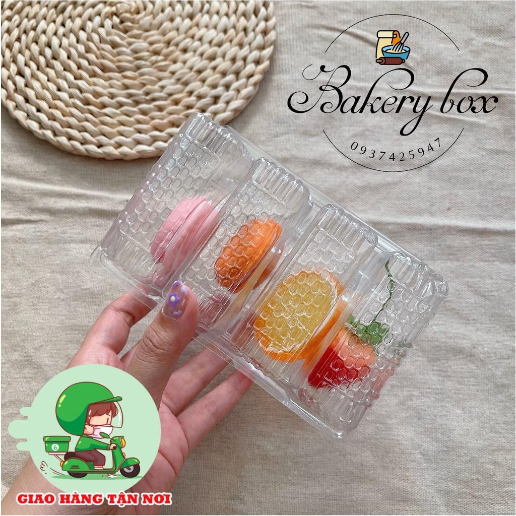 100 Hộp Đựng 4 Bánh Pía